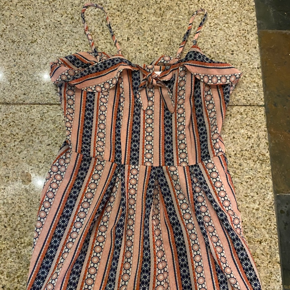 CUTE PATTERNED ROMPER
